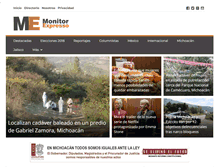 Tablet Screenshot of monitorexpresso.com